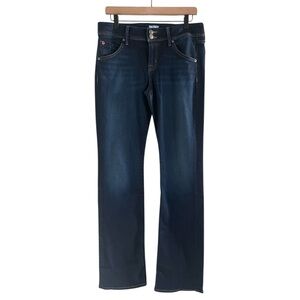 Hudson Beth Midrise Baby Boot Jeans Dark Rinse Size 31